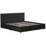 Novogratz Kelly Upholstered Storage Platform Bed - King (Dark Gray Linen) Novogratz Kelly Upholstered Storage Platform Bed - King (Dark Gray Linen)