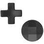 TOMSIN Metal D-Pads and Paddles for Xbox Elite Controller Series 2 & Series 1, Stainless Steel Replacement Parts Compatible with Xbox Elite Wireless Controller (Black)