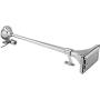 Vixen Horns Train Horn for Boat/Truck/Car. Air Horn Waterproof Chrome Plated Dual Trumpet (Large) + Cover. Super Loud dB. Marine Grade Finish. Fits 12v Vehicles Like Semi/Pickup/Jeep/SUV VXH1167CX2