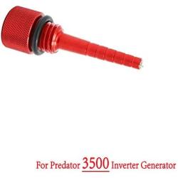 Motoparty For Predator 3500 Inverter Generator Magnetic Oil Dip Stick Red