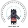 ZOSKAY 1X DS3218 Update servo 20KG Full Metal Gear Digital servo Baja servo Waterproof servo for Baja Cars( Control Angle 270) ZOSKAY 1X DS3218 Update servo 20KG Full Metal Gear Digital servo Baja servo Waterproof servo for Baja Cars( Control Angle 270)
