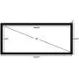 STR-235158-WAB Silver Ticket 2.35:1 4K Ultra HD Ready Cinema Format (6 Piece Fixed Frame) Projector Screen (2.35:1, 158'', Woven Acoustic Material) STR-235158-WAB Silver Ticket 2.35:1 4K Ultra HD Ready Cinema Format (6 Piece Fixed Frame) Projector Screen (2.35:1, 158'', Woven Acoustic Material)