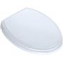TOTO SS154#01 Traditional SoftClose Elongated Toilet Seat, Cotton White