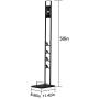 BENOSS Stable Metal Storage Bracket Stand Holder No-Drill Vacuum Docking Station for Dyson Handheld for V11 V10 V8 V7 V6 Cordless Vacuum Cleaners and Accessories