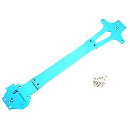 Facibom for 124019 124018 1/12 RC Car Upgrade Parts Metal Radio Tray Second Floor Board Upgrade Accessories,Blue