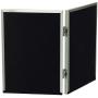 Lawrence Frames Brushed Silver 4 by 6 Hinged Double Metal Picture Frame