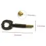 DZS Elec 2pcs Bronze Lamp Socket Metal Key Switch Handle Turn Knobs Brass Finish DZS Elec 2pcs Bronze Lamp Socket Metal Key Switch Handle Turn Knobs Brass Finish