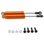 4-Pack Shock Absorber Damper Internal Spring 112mm for 1/10 Crawler Truck HSP HPI AXIAL Tamiya LOSI RC Car Metal Upgraded Parts(Orange)