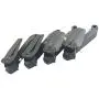 4 Pieces Motor Spare Replacement Parts with Motor & Propeller Supplies for E58 JY019 S168 RC Drone Accessories
