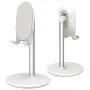 Phone Stand for Desk, Cell Phone Stand Adjustable Desk Phone Holder Tablet Holder Phone Dock(White) Phone Stand for Desk, Cell Phone Stand Adjustable Desk Phone Holder Tablet Holder Phone Dock(White)