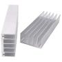 Awxlumv Aluminum Chipset Heat Sink 120 x 40 x 20 mm / 4.72 x 1.57x 0.79 inch Diffusion Cooling Fin Comb Heatsink Cooler 2Pcs