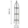 Garden Arch Tredllis for Climbing Plants Rose Thicken Metal Wedding Arches Arbor Ceremony Party Outdoor Floral Decor Bronze Garden Arch Tredllis for Climbing Plants Rose Thicken Metal Wedding Arches Arbor Ceremony Party Outdoor Floral Decor Bronze