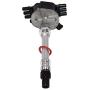 A-Team Performance Complete Direct EFI Distributor 6 Cylinders Vortec Male Cap Compatible with Chevy Chevrolet GM 90° V6 4.3L / 262 1995-2007, Black Cap