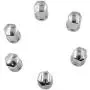 Wheel Accessories Parts Set of 24 14x1.5 Lug Nuts fit GM 9596070 611-236 Wheel Lug Nut (Chrome)