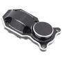 Facibom for 1/24 RC Crawler Axial SCX24 90081 AXI00002 Parts Metal Front & Rear Axle Diff Cover Upgrade Accessories,Front