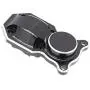 Facibom for 1/24 RC Crawler Axial SCX24 90081 AXI00002 Parts Metal Front & Rear Axle Diff Cover Upgrade Accessories,Front