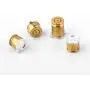 Metal Bullet Buttons for Xbox One Controller, Replacement Parts Bullet Thumbsticks Analog Joystick & A B X Y Buttons Set Mod Kits for Xb1 Controller with Installation Tools(Retro Design-Gold)