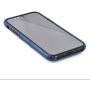Dockem Wallet Case for iPhone X/XS: Built-in Metal Plate for Magnetic Mounting & 2 Credit Card Holders, 5.8'' Exec M2 Synthetic Leather (Navy Blue)