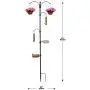 Sorbus Bird Feeding Bath Station, Metal Deck Pole for Bird Feeders, Great for Attracting Birds Outdoors, Backyard, Garden (Bird Bath Feeder Station - Black) Sorbus Bird Feeding Bath Station, Metal Deck Pole for Bird Feeders, Great for Attracting Birds Outdoors, Backyard, Garden (Bird Bath Feeder Station - Black)