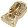 YU-NIYUT Brass Differential Cover for A.x.i.a.l SCX24 90081 RC Model Car Metal Upgrade Parts RC Modification Fun for Adults, Beginners and Children