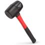 TEKTON 30603 Fiberglass Handle Rubber Mallet, 16-Ounce - Black