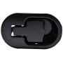 2pcs Metal Recliner Handles Replacement Parts for Chair Sofa Couch Release 6mm Black