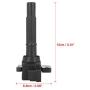 X AUTOHAUX FK0361 22433-KA631 Ignition Coil Black Auto Parts for SUBARU Stella 2009 X AUTOHAUX FK0361 22433-KA631 Ignition Coil Black Auto Parts for SUBARU Stella 2009