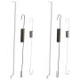Spring Governor Metal Durable Throttle Return Spring Speed Control Spring Governor Link Rod Set for Honda GX140 GX160 16561-ZE1-020