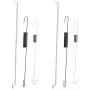 Spring Governor Metal Durable Throttle Return Spring Speed Control Spring Governor Link Rod Set for Honda GX140 GX160 16561-ZE1-020 Spring Governor Metal Durable Throttle Return Spring Speed Control Spring Governor Link Rod Set for Honda GX140 GX160 16561-ZE1-020