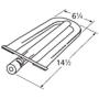 Music City Metals 12461 Stainless Steel Burner Replacement for American Outdoor Grill Gas Grills 24NB, 24NG, 24NP, 24PC, 30NB, 30PC, 36NB, 36PC