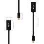 Mini DisplayPort to HDMI, ICZI Gold-Plated 4K Thunderbolt 2 to HDMI Adapter Converter for MacBook, Chromebook Pixel, Surface Pro, HDTVs, Monitors, Projectors and More – Black