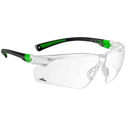 NoCry Safety Glasses with Clear Anti Fog Scratch Resistant Wrap-Around Lenses and No-Slip Grips, UV Protection. Adjustable