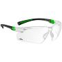 NoCry Safety Glasses with Clear Anti Fog Scratch Resistant Wrap-Around Lenses and No-Slip Grips, UV Protection. Adjustable