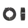 AZSSMUK Single Split Clamp-On Shaft Collars of Metal 3/4'' Bore w/Set Screw,4-Piece