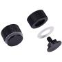 Newace Aluminum Welding Hood Fasteners Pipeliner Helmet Accessories Headgear Replacement Parts Screws 1 Pair(Black) Newace Aluminum Welding Hood Fasteners Pipeliner Helmet Accessories Headgear Replacement Parts Screws 1 Pair(Black)