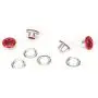 FAFAHOUSE 420 Set 3mm Metal Eyelets Mixed Colors Round Eyelet Grommets for Scrapbooking Card Making Leather Craft Shoes Clothes Paper Craf FAFAHOUSE 420 Set 3mm Metal Eyelets Mixed Colors Round Eyelet Grommets for Scrapbooking Card Making Leather Craft Shoes Clothes Paper Craf