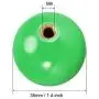 uxcell Joystick Ball Top Handle Rocker Round Head Arcade Fighting Game DIY Parts Replacement Green