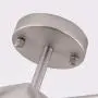 mirrea Modern Industrial Semi-Flush Mount Metal Ceiling Lighting for Rectangular Room 8 Lights (Brushed Nickel) mirrea Modern Industrial Semi-Flush Mount Metal Ceiling Lighting for Rectangular Room 8 Lights (Brushed Nickel)