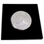 Bling Rhinestone Media Control Button Cover Interior Sparkle Central Crystal Multimedia Mouse Knob Adjust Caps Trim Diamond Metal Sticker Decor Accessories Replacement for Mercedes Benz