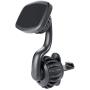 Kaistyle Magnetic Phone Car Mount, [Upgraded CLAMP] Unobstructed Car Vent Phone Mount [6 Strong Magnets] Cell Phone Holder for Car, Phone Car Holder Compatible with 4-6.7 inch Smartphone and Tablets