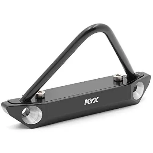 KYX Racing CNC Machined Aluminum Alloy Front Bumper for 1/24th Scale RC Crawler Car Axial SCX24 Deadbolt KYX Racing CNC Machined Aluminum Alloy Front Bumper for 1/24th Scale RC Crawler Car Axial SCX24 Deadbolt