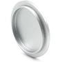 CEARI 39mm Screw Metal Body Cap and Rear Lens Cap Cover for Leica M39 Lens - Silver