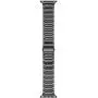 LDFAS Compatible for Apple Watch Band 44mm 42mm, Solid Stainless Steel Metal Link Bracelet Bands Replacement for iWatch Strap Compatible for Apple Watch SE Series 6/5/4/3/2/1, Gray