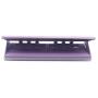 Chris.W A5 6-Hole Paper Punch, Adjustable Metal Hole Puncher for A5/Personal/Pocket Size Six Ring Binder Planner Inserts and More - 6 Sheet Capacity - 5.5mm Hole Diameter(Purple)