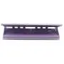 Chris.W A5 6-Hole Paper Punch, Adjustable Metal Hole Puncher for A5/Personal/Pocket Size Six Ring Binder Planner Inserts and More - 6 Sheet Capacity - 5.5mm Hole Diameter(Purple)