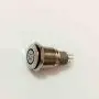 Etopars 12V Car Blue LED Light Headlight Push Button Metal Toggle Switch 16mm