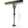 Kings Brand Furniture - Adjustable Height Center Support Leg for Bed Frame Kings Brand Furniture - Adjustable Height Center Support Leg for Bed Frame