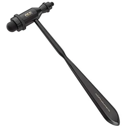 MDF Tromner Neurological Reflex Hammer with Pointed Tip Handle for Cutaneous and Superficial Responses - Free-Parts-for-Life (MDF555) (All Black (Blackout)) MDF Tromner Neurological Reflex Hammer with Pointed Tip Handle for Cutaneous and Superficial Responses - Free-Parts-for-Life (MDF555) (All Black (Blackout))