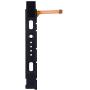 Side Rail with Ribbon Cable for Switch Joy Con, NS Metal JoyCon Rail Replacement Part (Left)