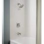 Moen 82922SRN Conway Posi-Temp Tub and Shower with Valve Included, Spot Resist Brushed Nickel